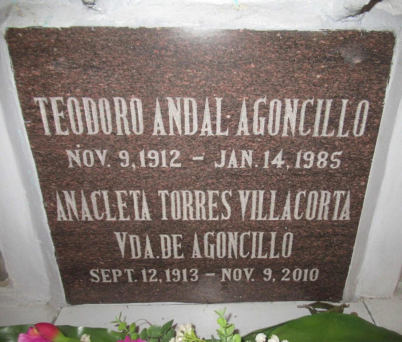 Photo of Agoncillo