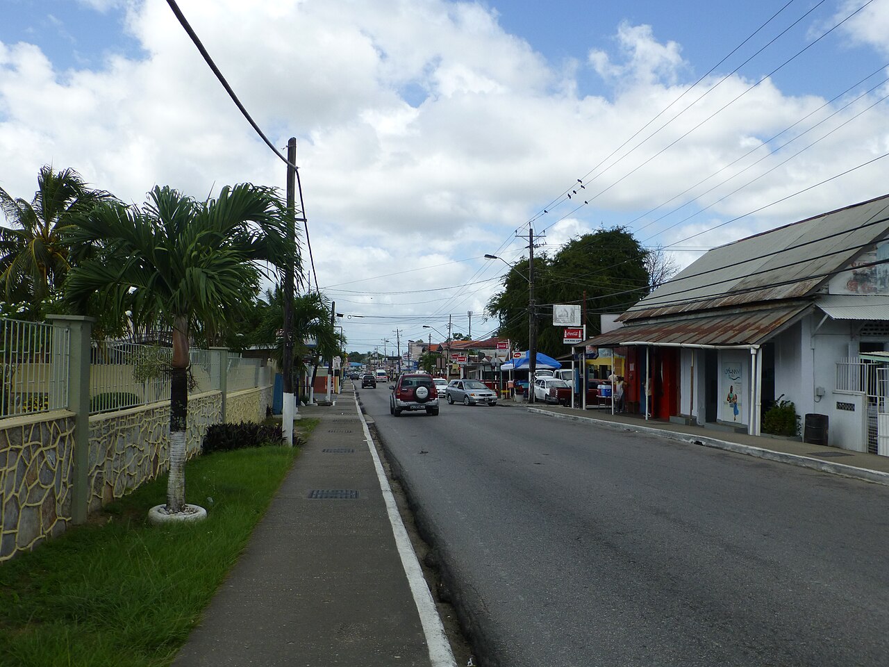 Eastern Main Road, Arouca, Trinidad.