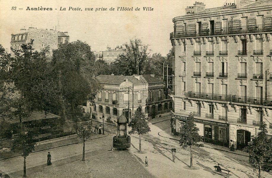 Asnières-sur-Seine.Ancienne poste