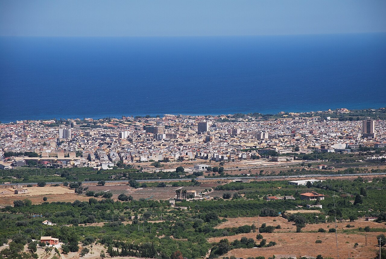Panorama di Avola (Sicilia)