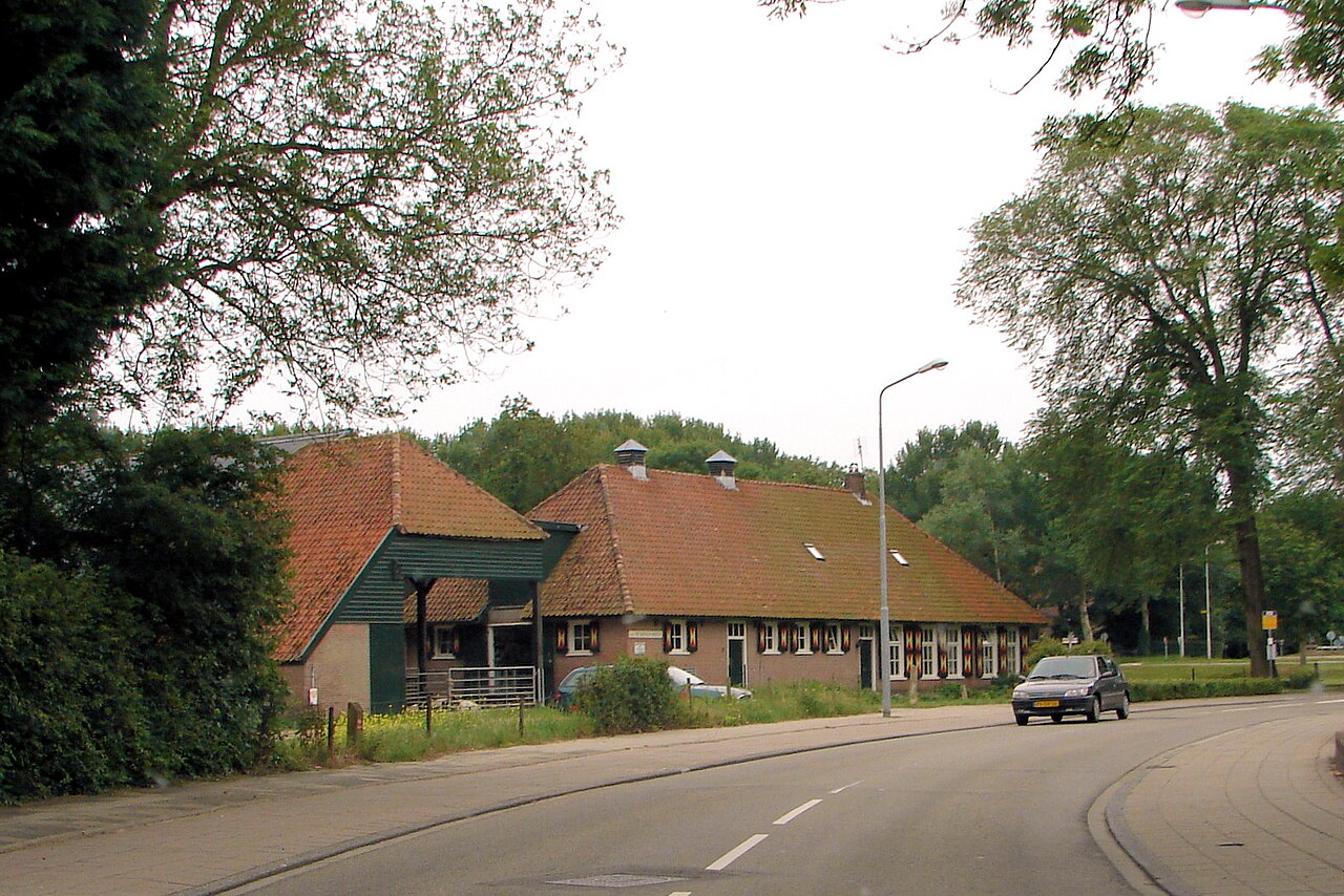 Old farm in Bakkum (municipality Castricum), North Holland, the Netherlands