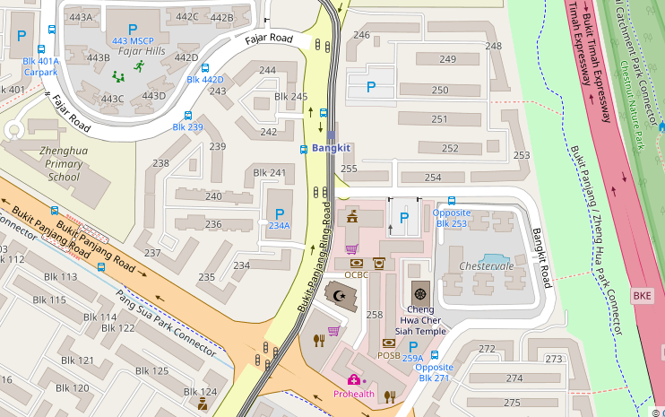 Bangkit LRT station (BP9) station map