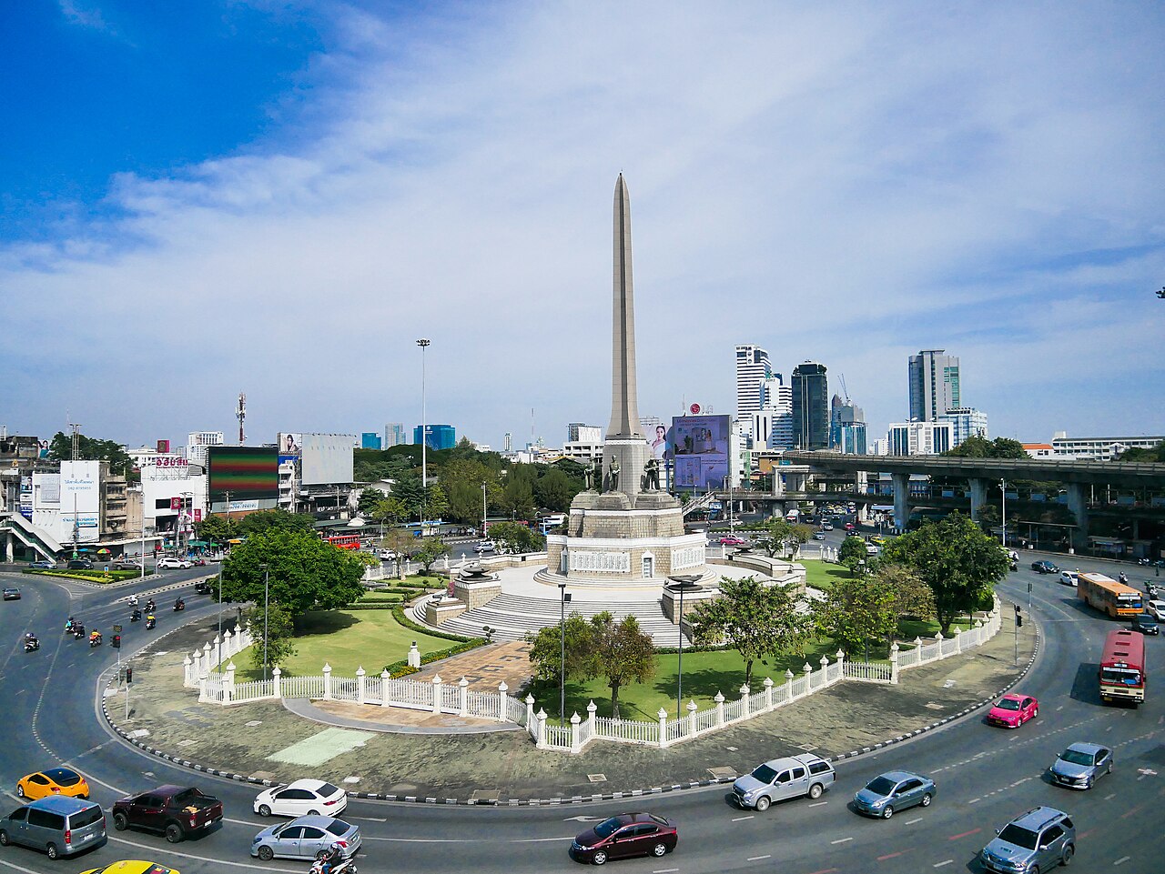 This is a photo of a monument in Thailand identified by the ID