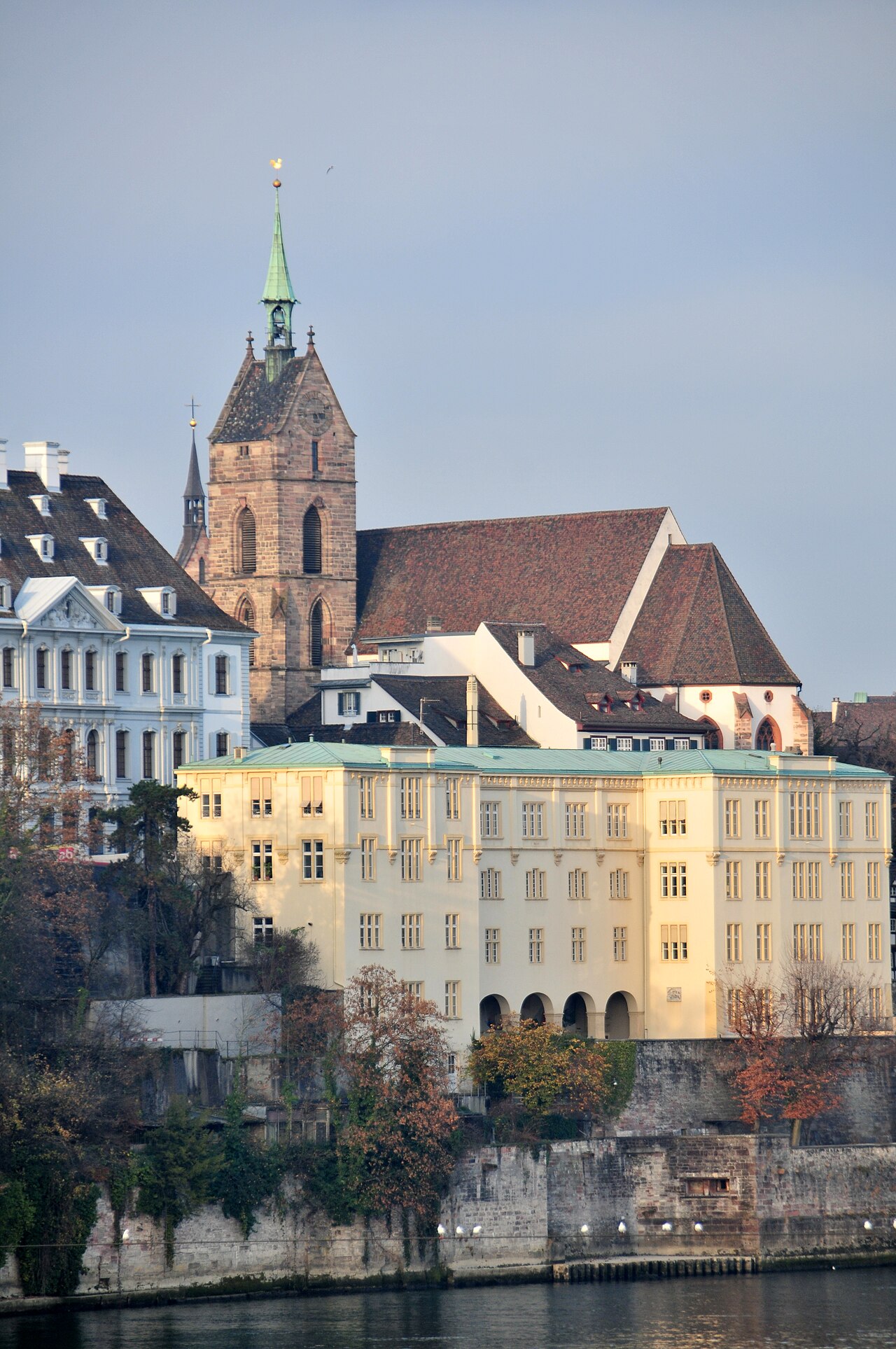Basel, Old University Building and Martinskirche