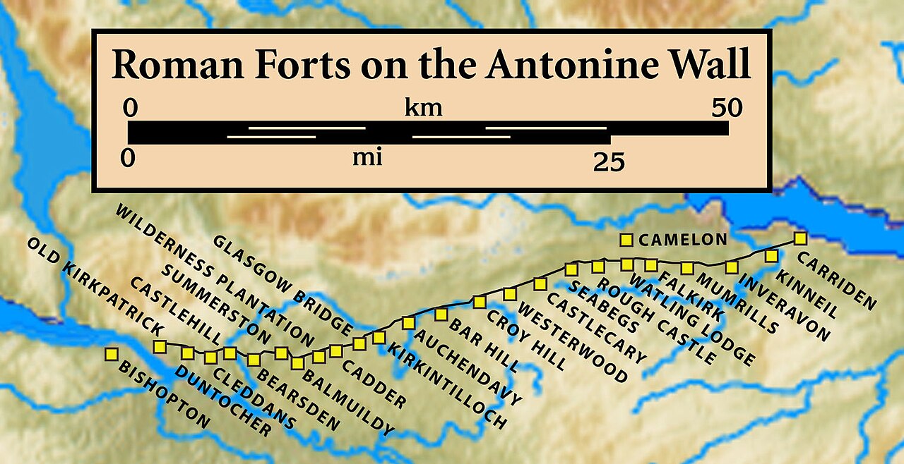 Roman Forts on the Antonine Wall