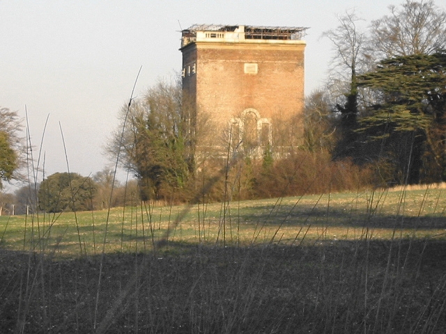 Belvedere Tower, The Wilderness, Waldershare Park The building is the Belvedere Tower. The Architect was Lord Burlington and it was built around 1728.