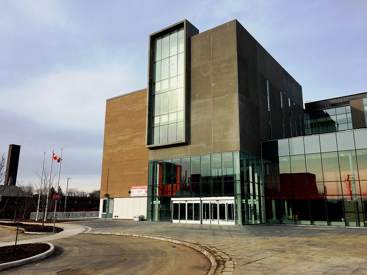 The new David and Mary Thomson Collegiate Institute school building, constructed on the eastern portion of the former Bendale BTI property.