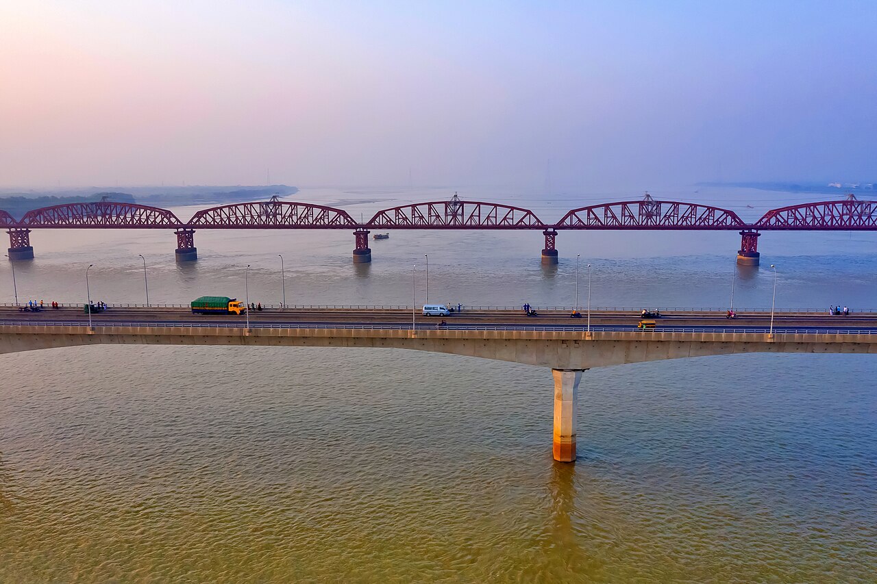 This is a photo of a monument in Bangladesh identified by the ID
