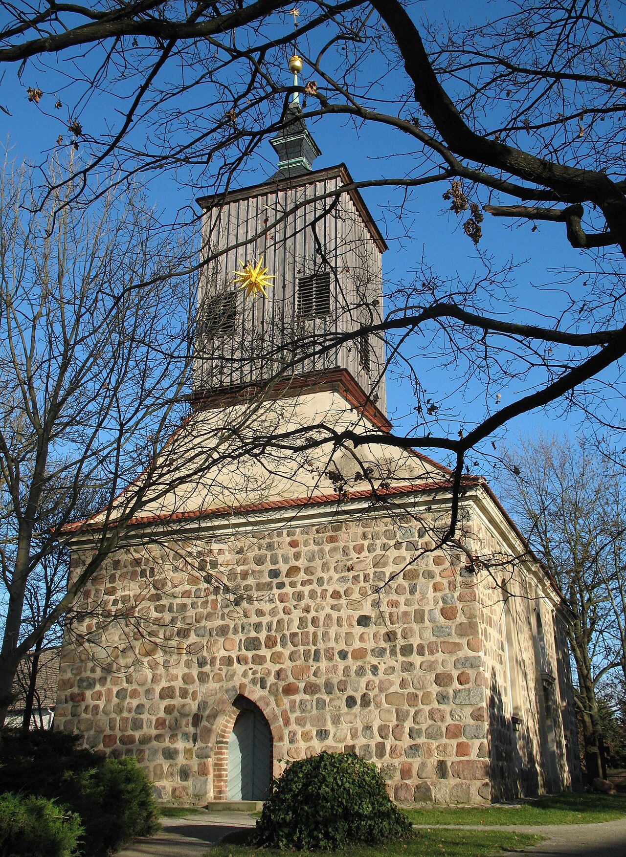 Church in Mahlow in Brandenburg, Germany