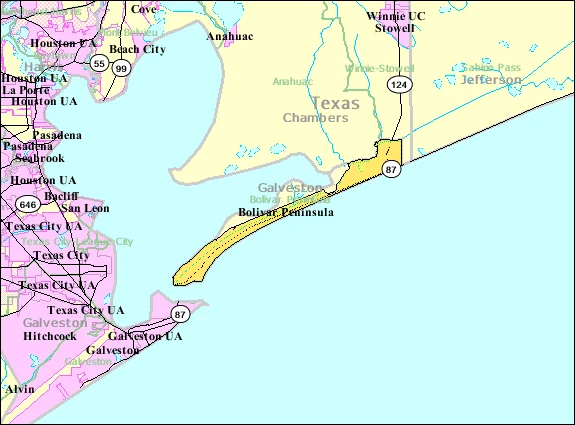 Photo of Bolivar Peninsula