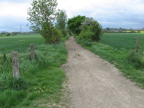 Bridleway approaching Bolton upon Dearne