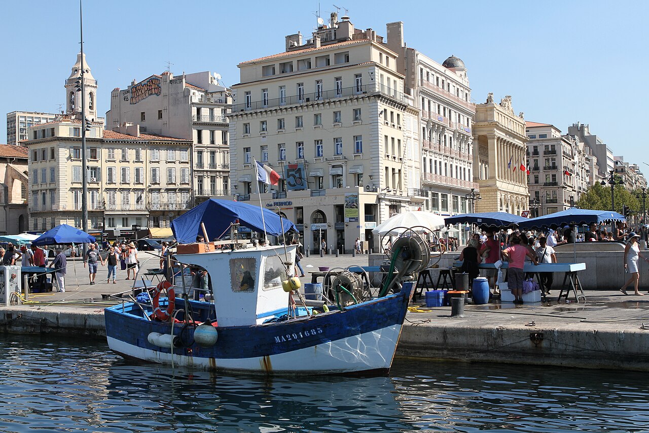 Le Vieux-Port de Marseille (France)