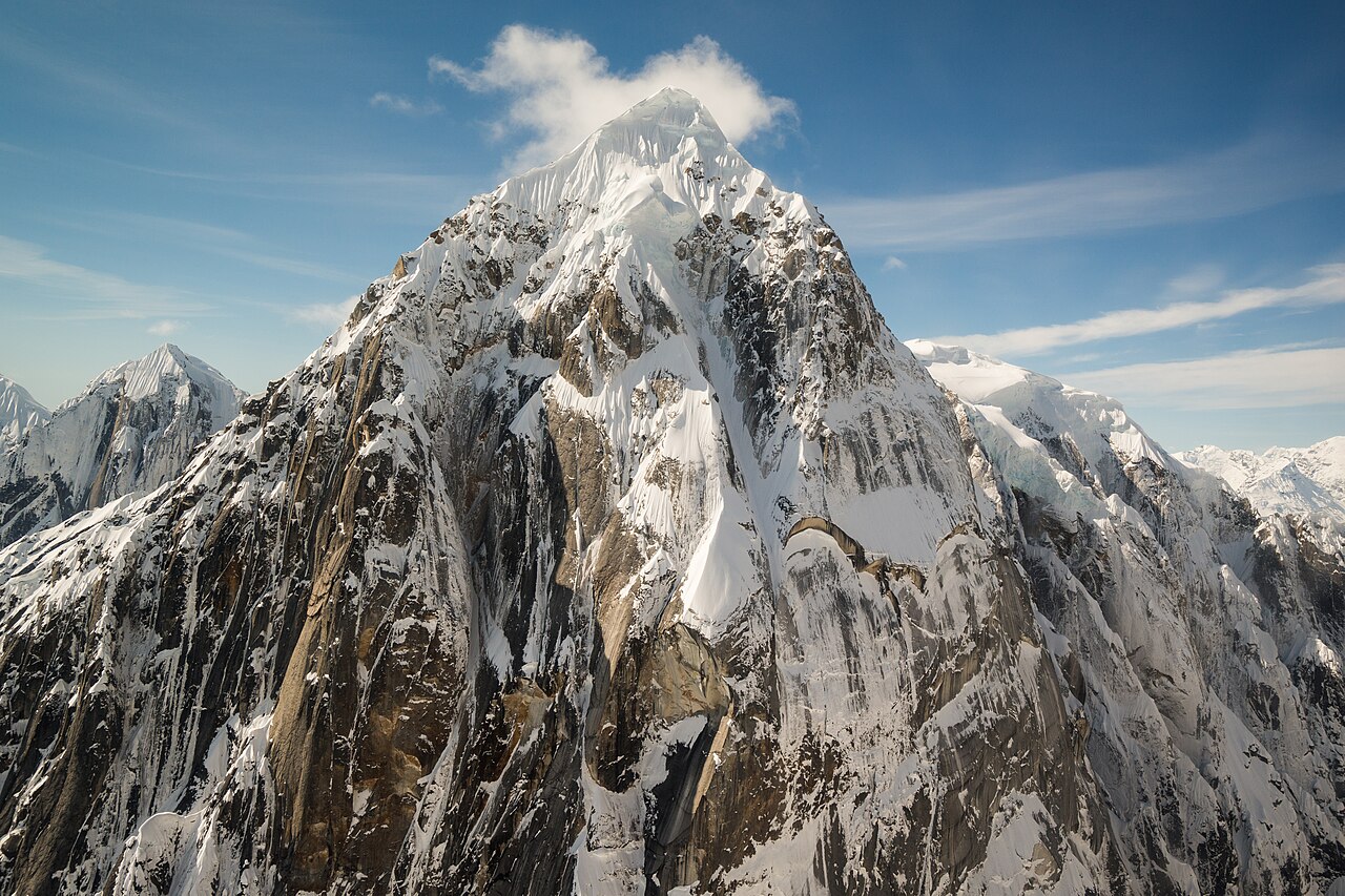 Mount Bradley in the Matanuska-Susitna Borough, Alaska.[1]