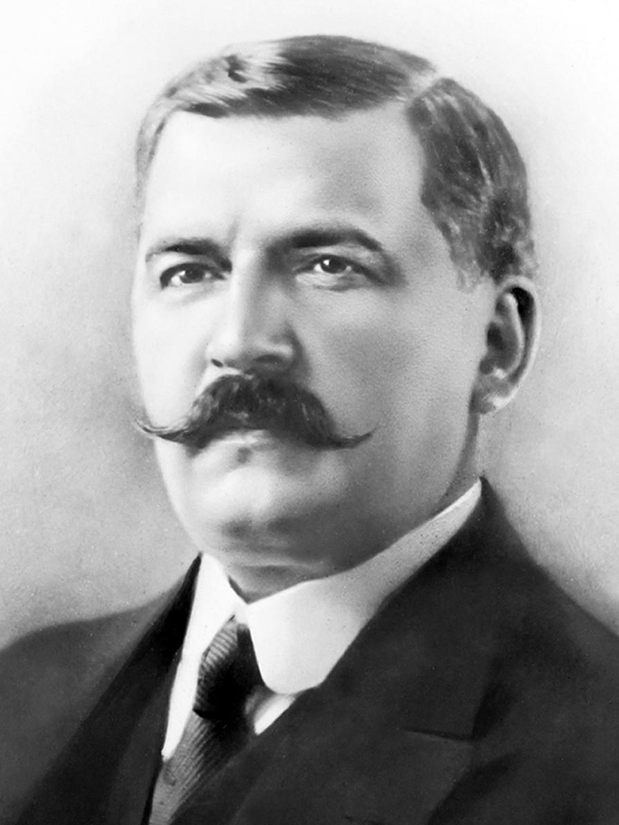 Foto oficial de Venceslau Brás, presidente do Brasil entre 1914 e 1918.