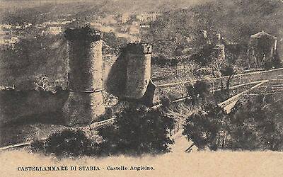 "Castellammare di Stabia - Castello Angioino". Cartolina. Autore sconosciuto.