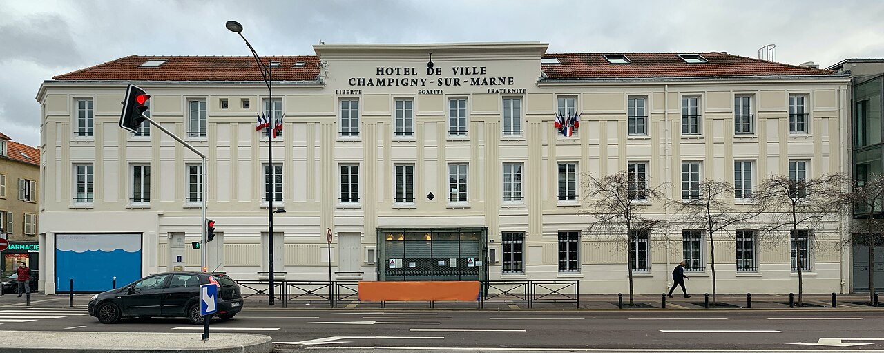Hôtel de ville de Champigny-sur-Marne.