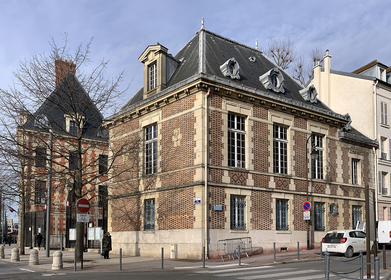 Courthouse of Charenton-le-Pont in Val-de-Marne department, France.