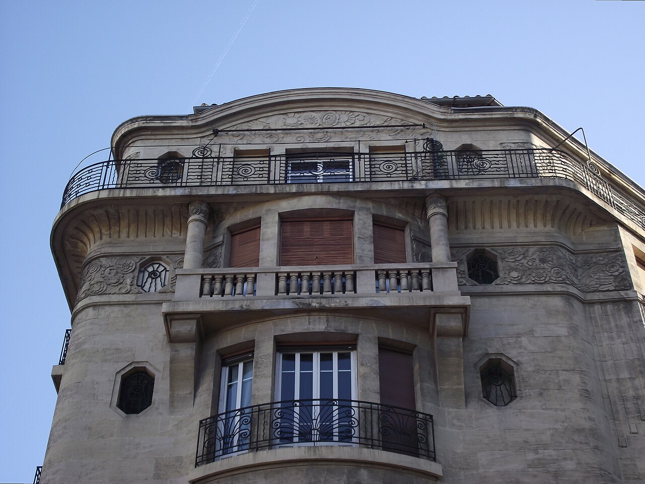 Cinq-Avenues | Avenue Maréchal Foch
Art Deco building.
Arch. Edouard Rambert

1930.
