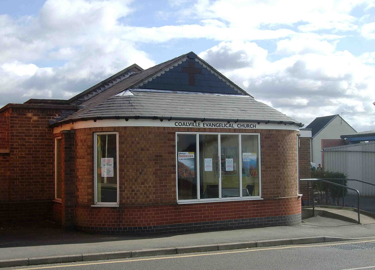 Evangelical Church at Coalville, Leicestershire, England