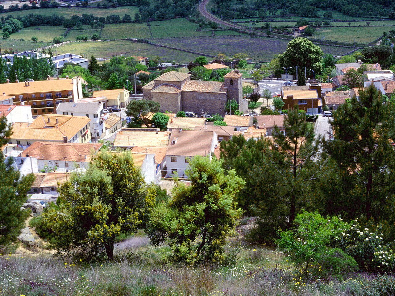 Vista general de Collado Mediano.