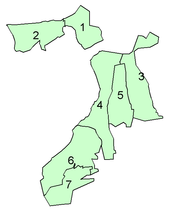 Romford Rural District in 1931