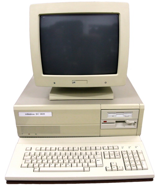 Robotron Personalcomputer EC 1835 Prototype (1990), recorded in "Industriemuseum Chemnitz", Germany
