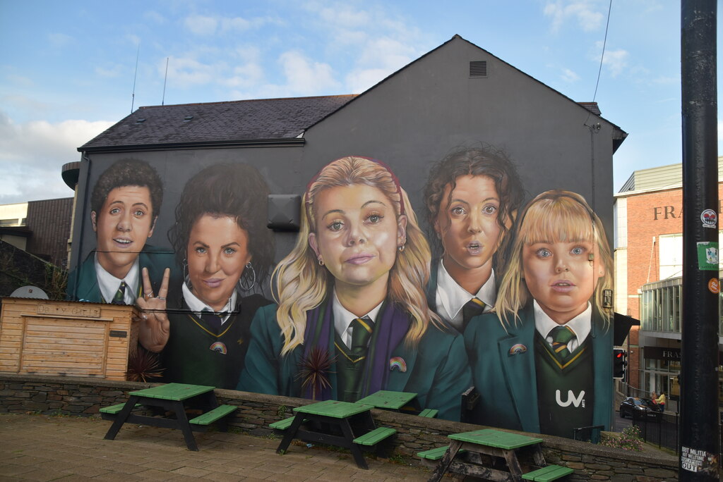 Derry Girls Mural