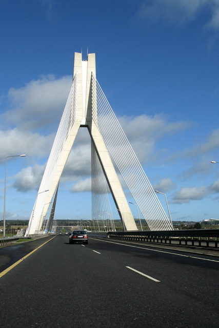 Mary McAleese Boyne Valley Bridge, M1 motorway, Co.Meath/Louth