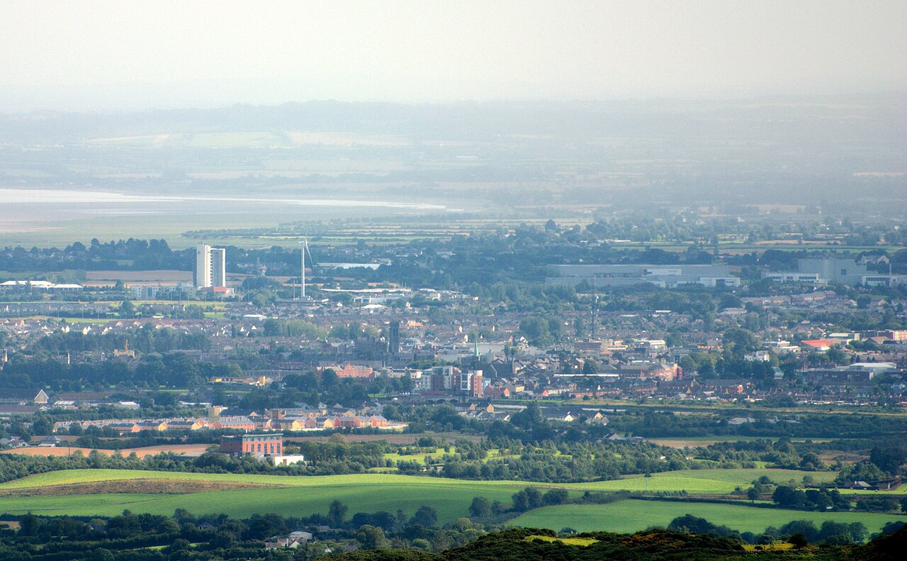 Seen from Slieve Gullion Forest Park