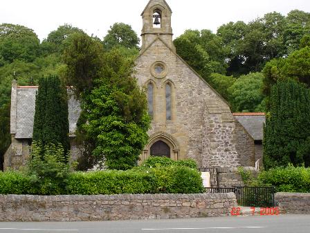 Dyserth Church. The village church at Dyserth