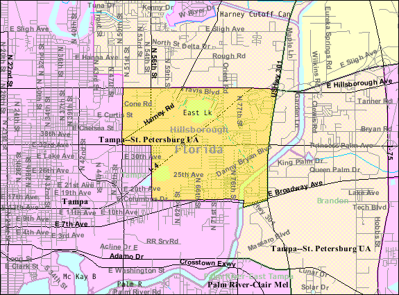U.S. Census 2000 reference map for East Lake-Orient Park
Category:Census Bureau images
Category:Florida maps
Commons:Category:PD US Census

Commons:Category:Maps of Florida