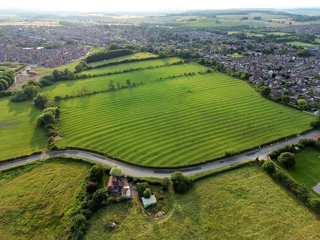 Ridge and Furrow field