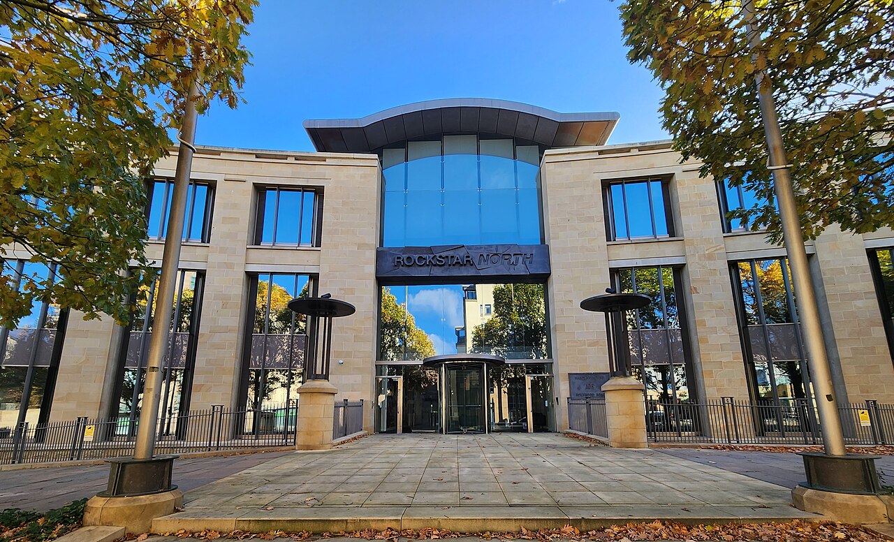 HQ of Rockstar North in Edinburgh, Scotland.