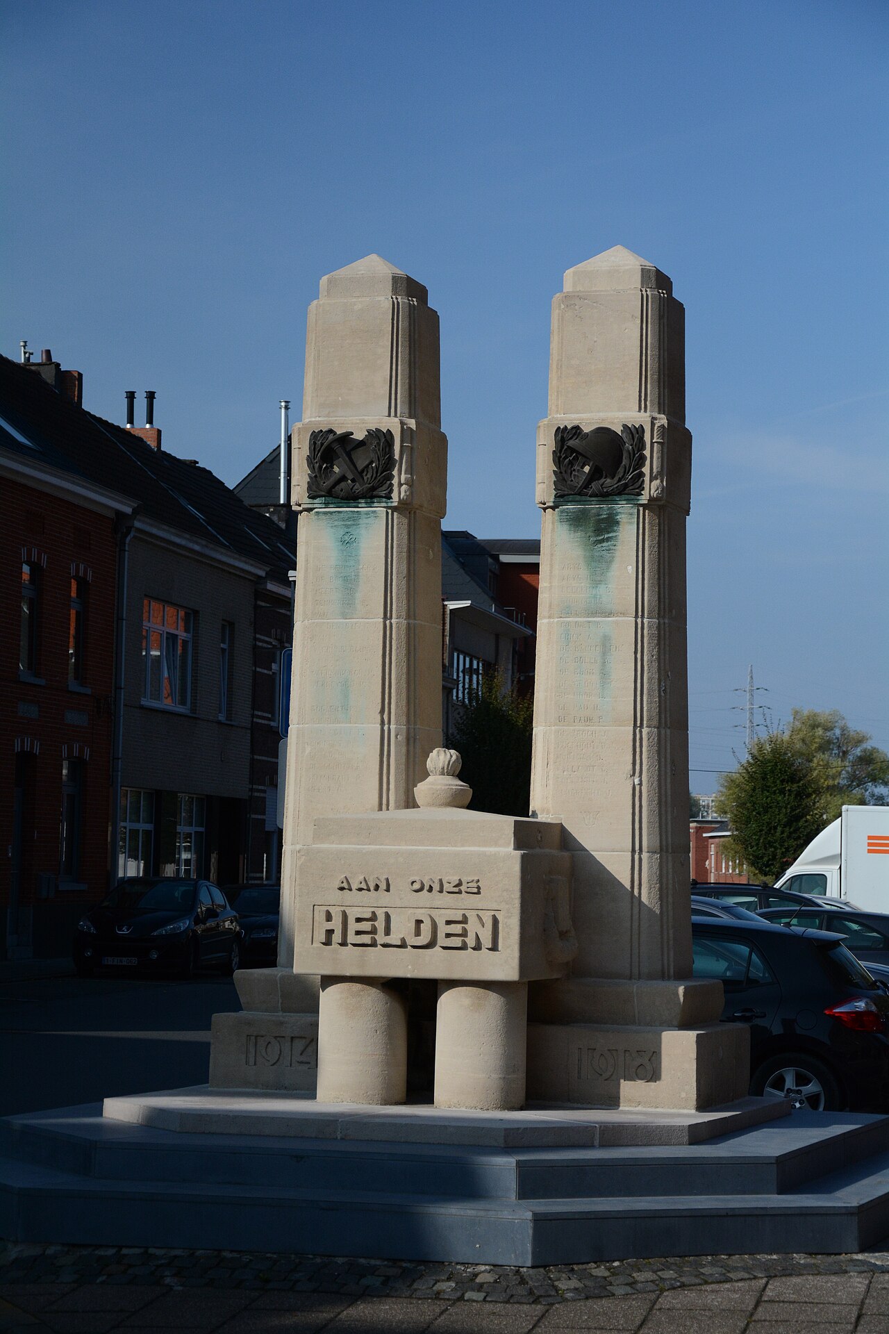 Oorlogsmonument in Erembodegem
