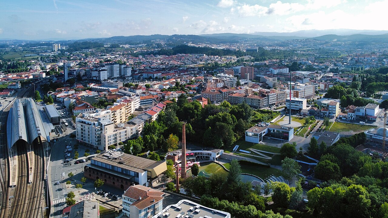 Zona Ocidental de Ermesinde (com Alfena ao fundo)