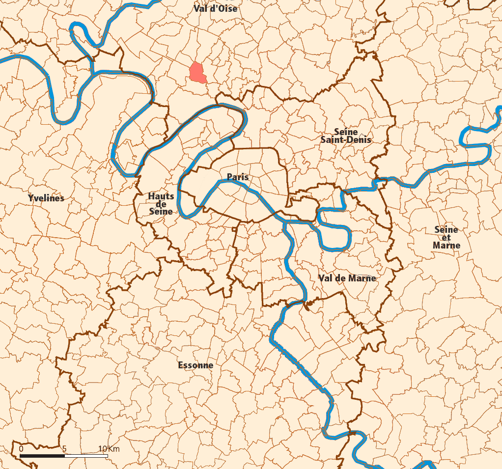 Created map myself.