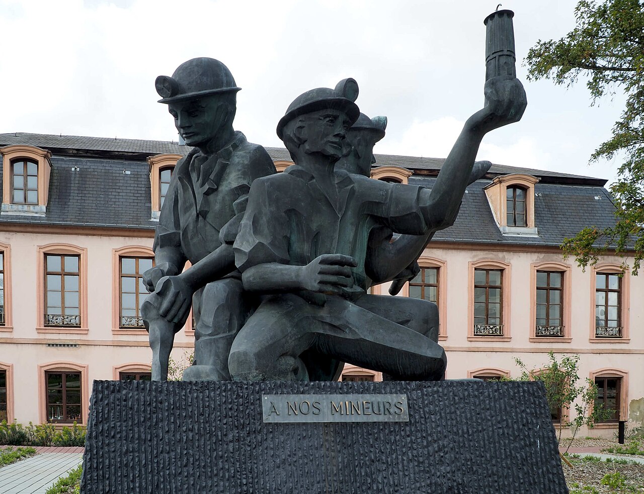 Monument aux mineurs à Forbach