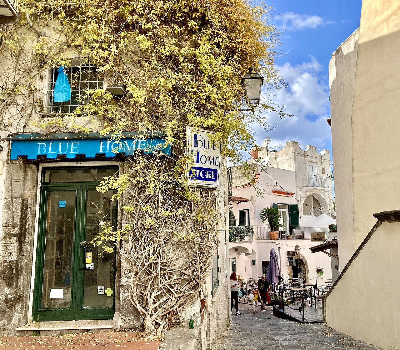 Street in Forio (ischia)
