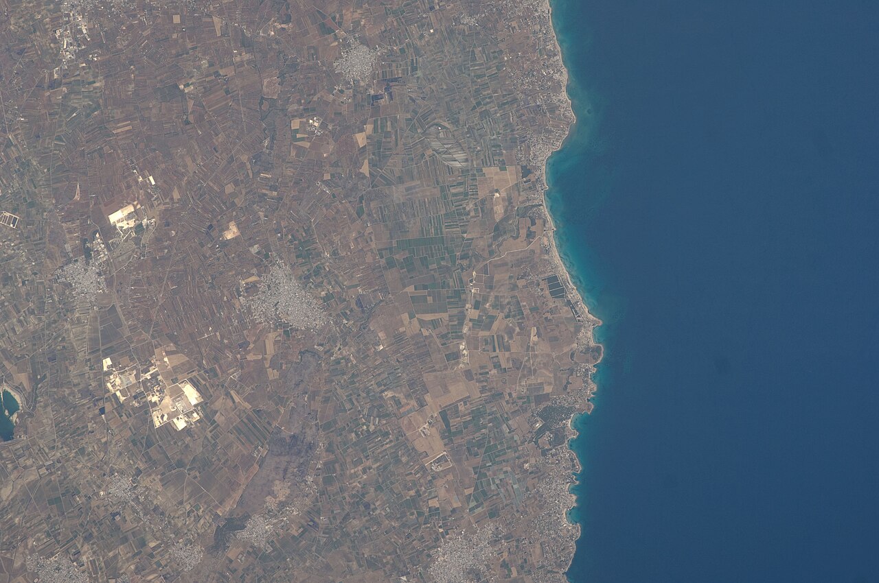 View of Italy taken during ISS Expedition 20.