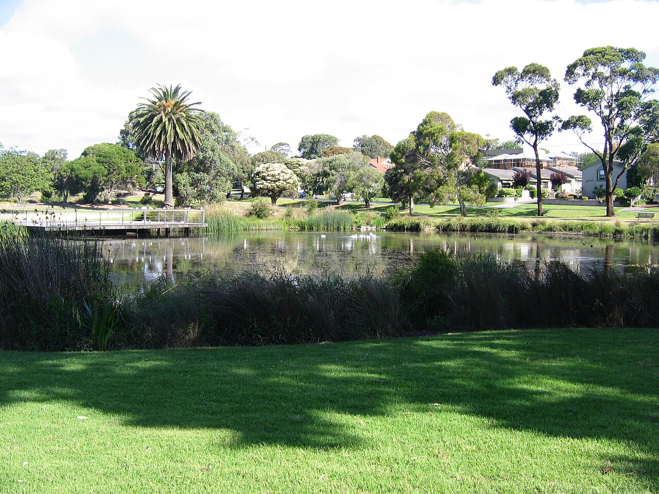 Beauty Park Lake in Frankston.