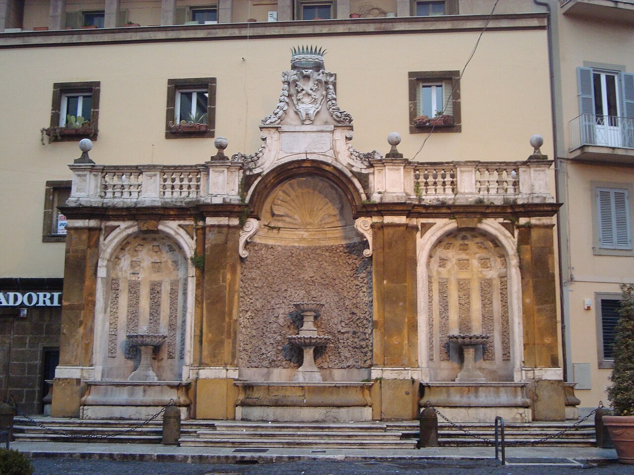 The Fountain at Piazza San Pietro in Frascati