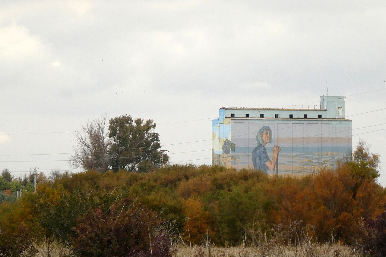 Vista del Silo de Fuente de Piedra.