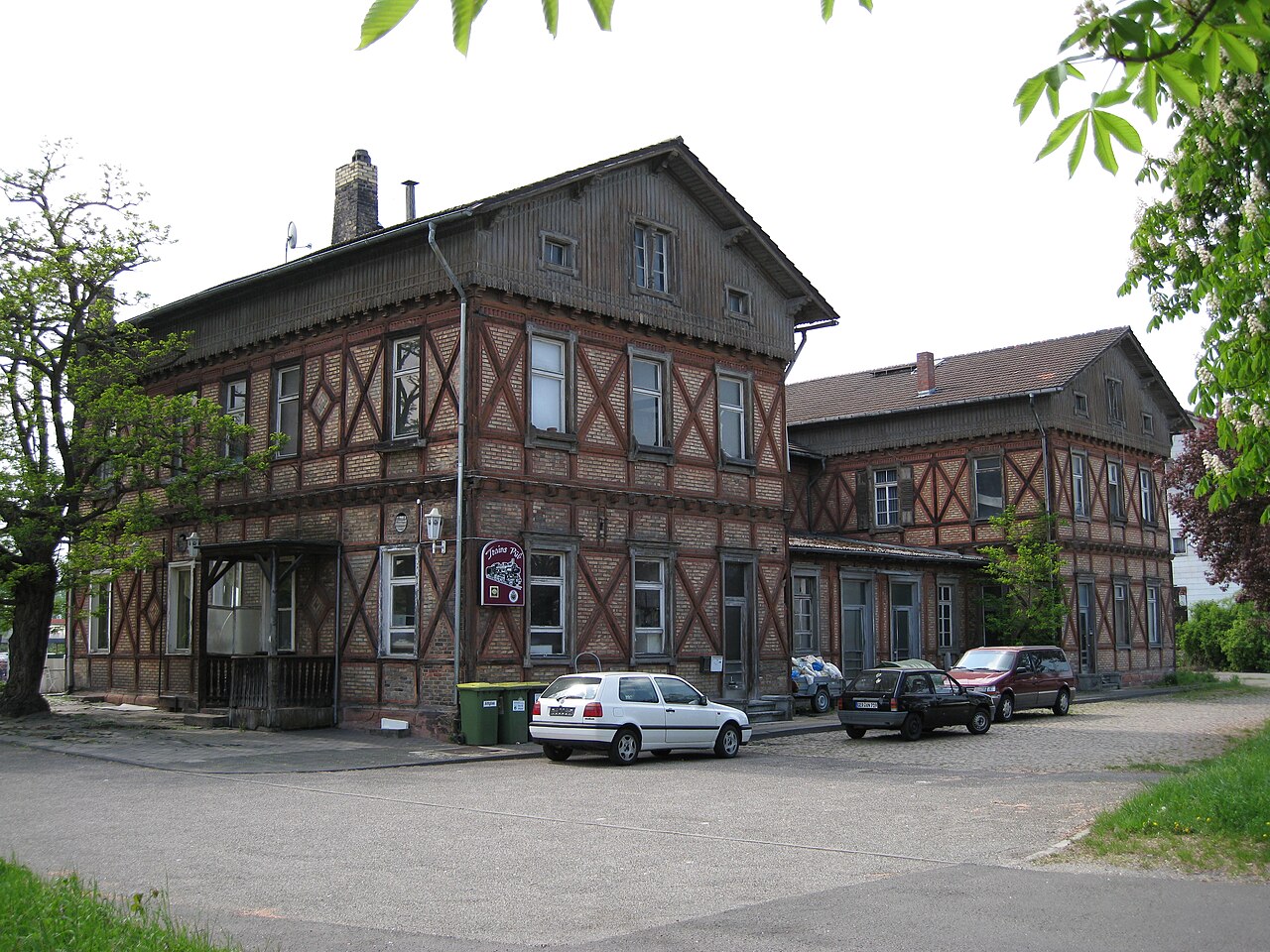Alter Bahnhof Germersheim Deutschland