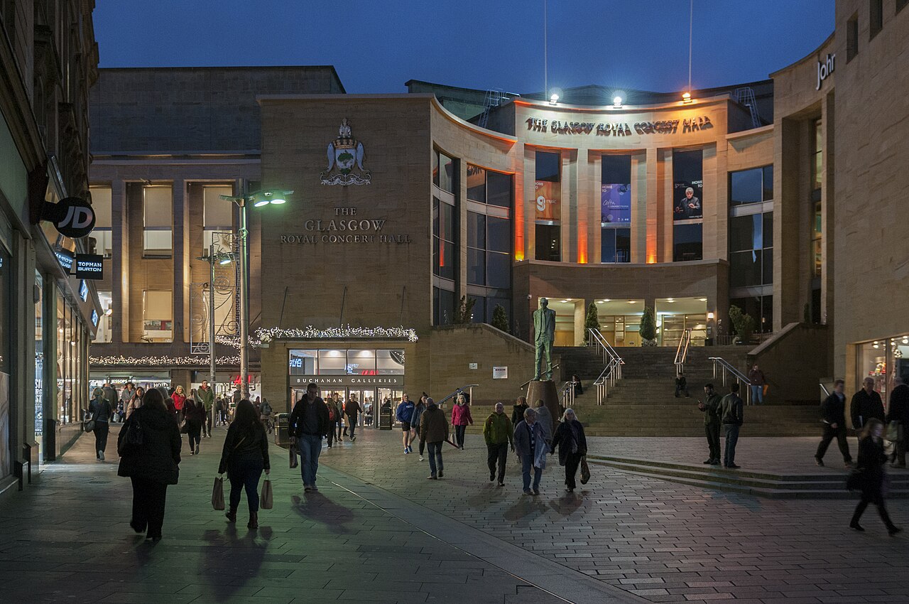 Street scene in Glasgow