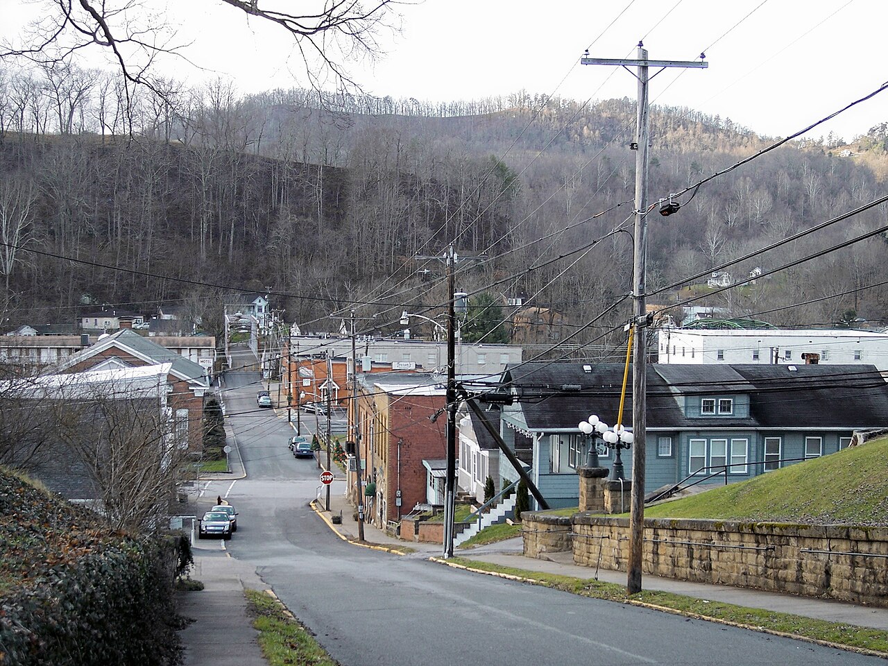 w:Glenville, West Virginia as viewed from Court Street