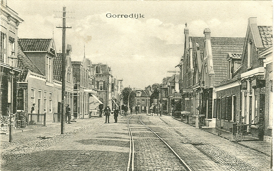 Postcard, undated ( ca.1914 ). Title: "Gorredijk"