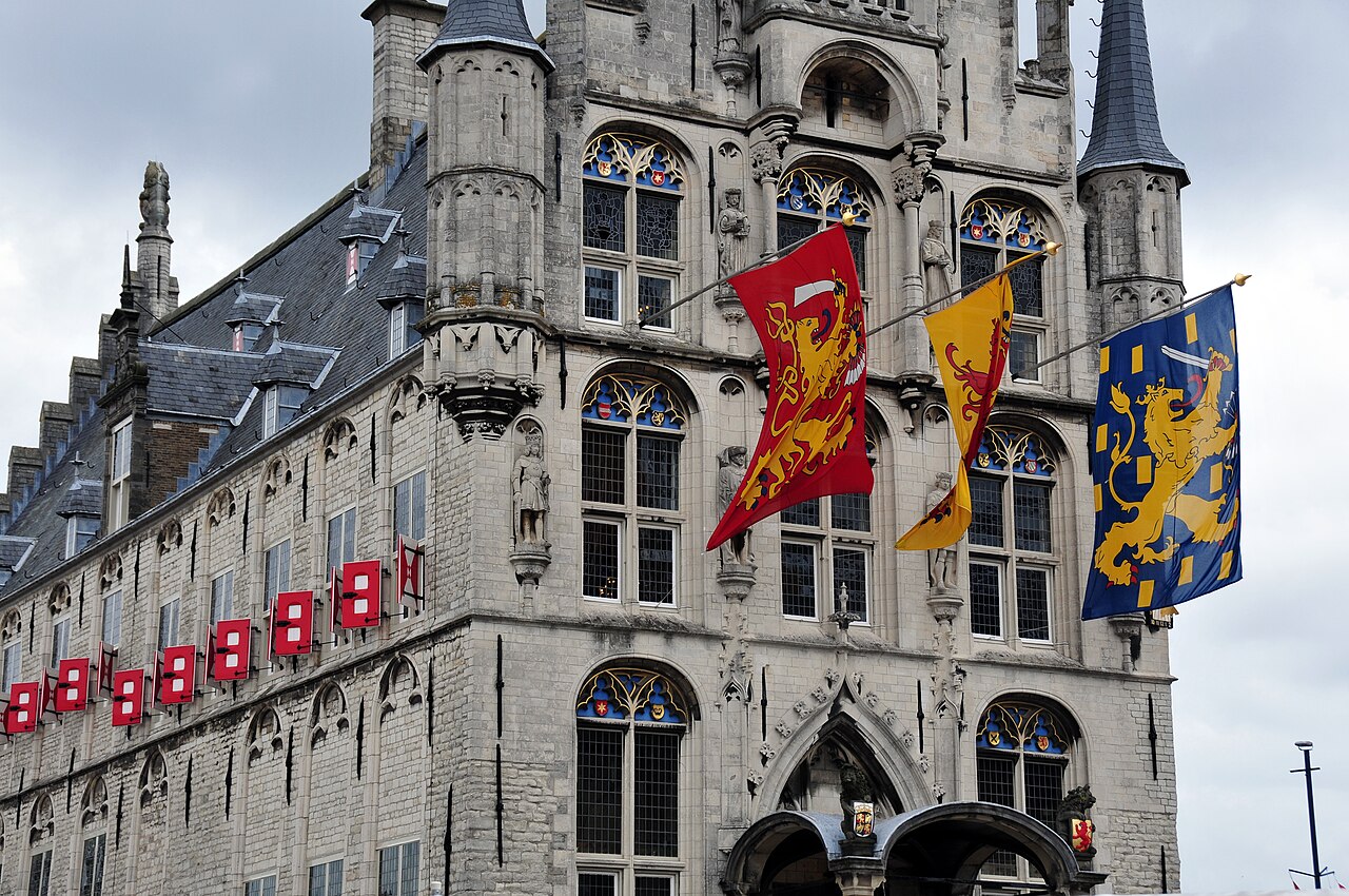 Gouda, Niederlande, Stadtzentrum