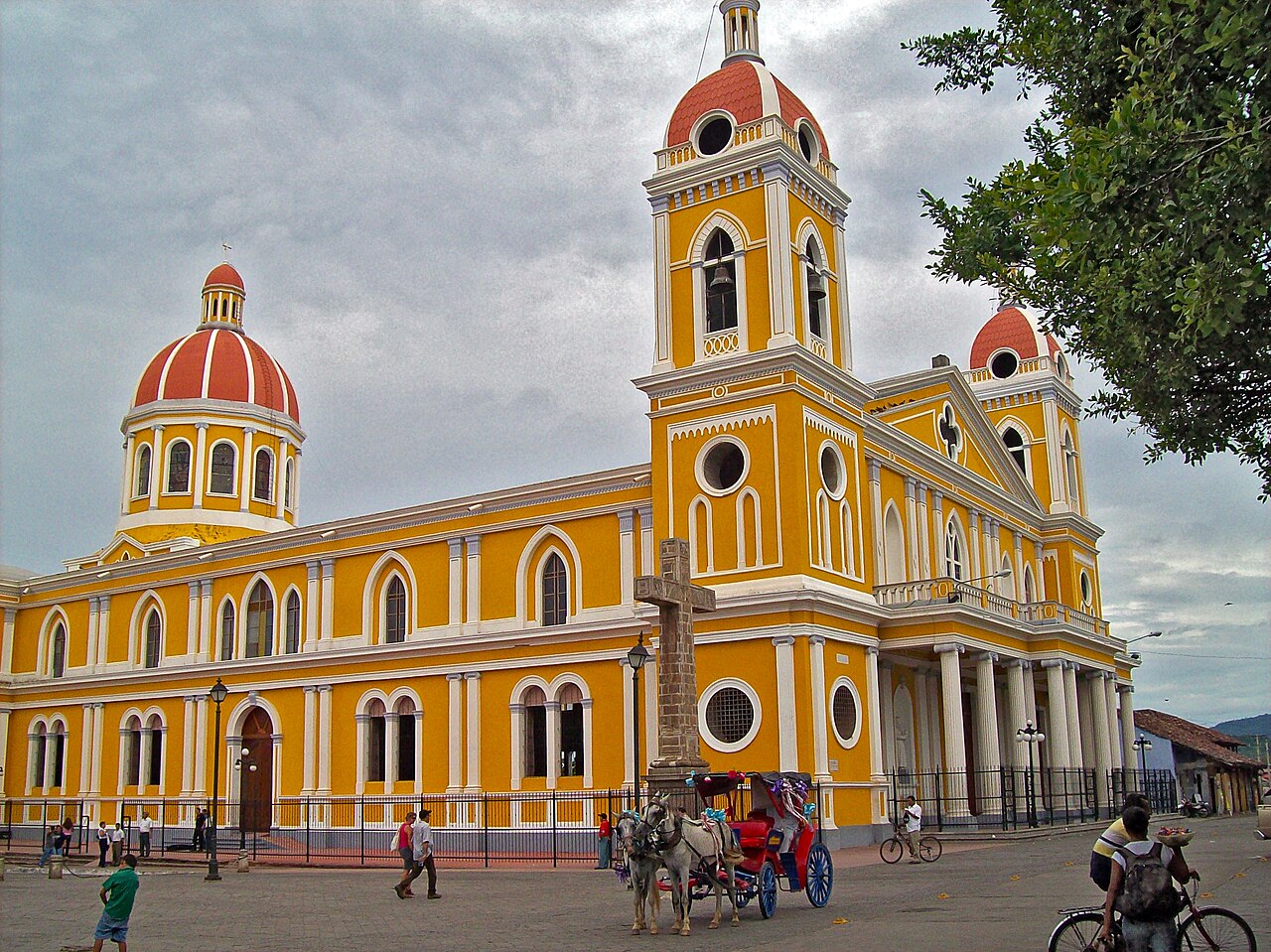 Our Lady of the Assumption Cathedral in Granada, Nicaragua