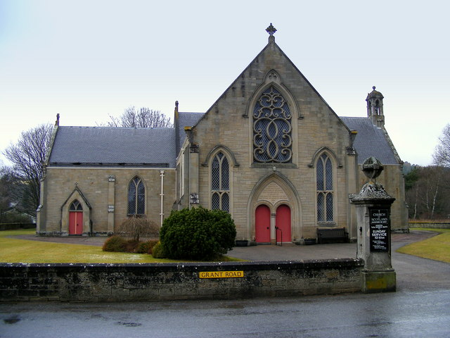 Church at Grant Road, Grantown Church of Scotland.