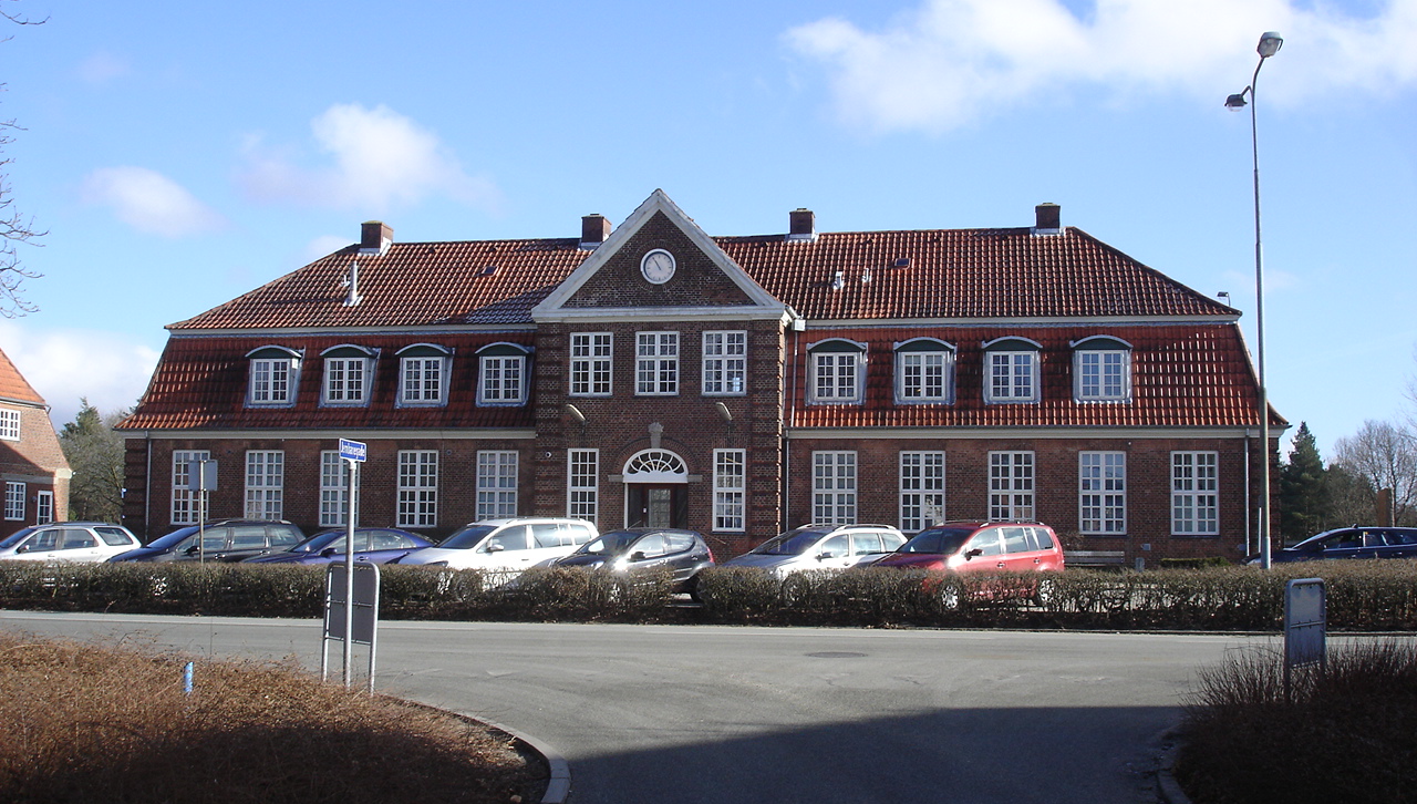 Grindsted Station fra vejsiden